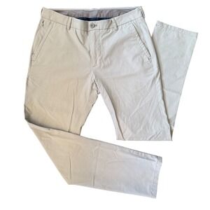 Vineyard Vines OTG On-The-Go Pants Men's 32x32 Performance Stretch Light Gray